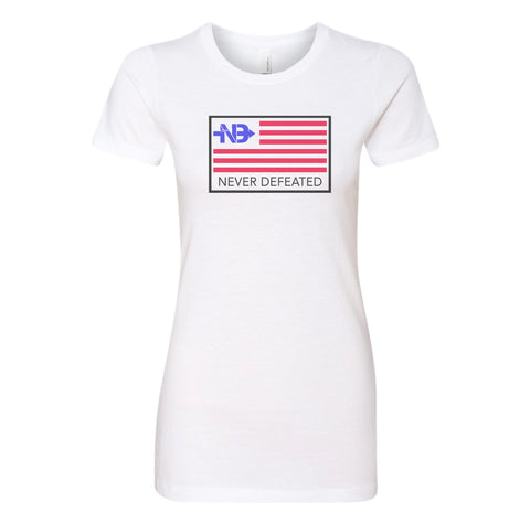 All American Ladies Crew Shirt