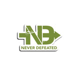 Never Defeated Sticker