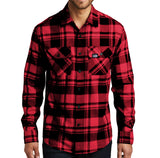 Never Defeated Tag Flannel